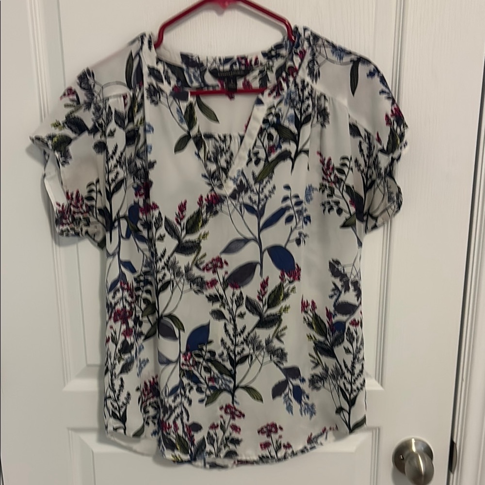 Banana Republic Cap Sleeve Blouse Small